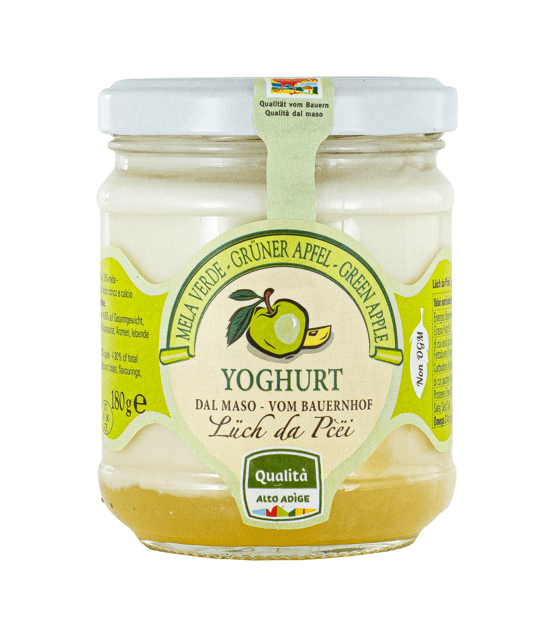 Grüner Apfel Joghurt