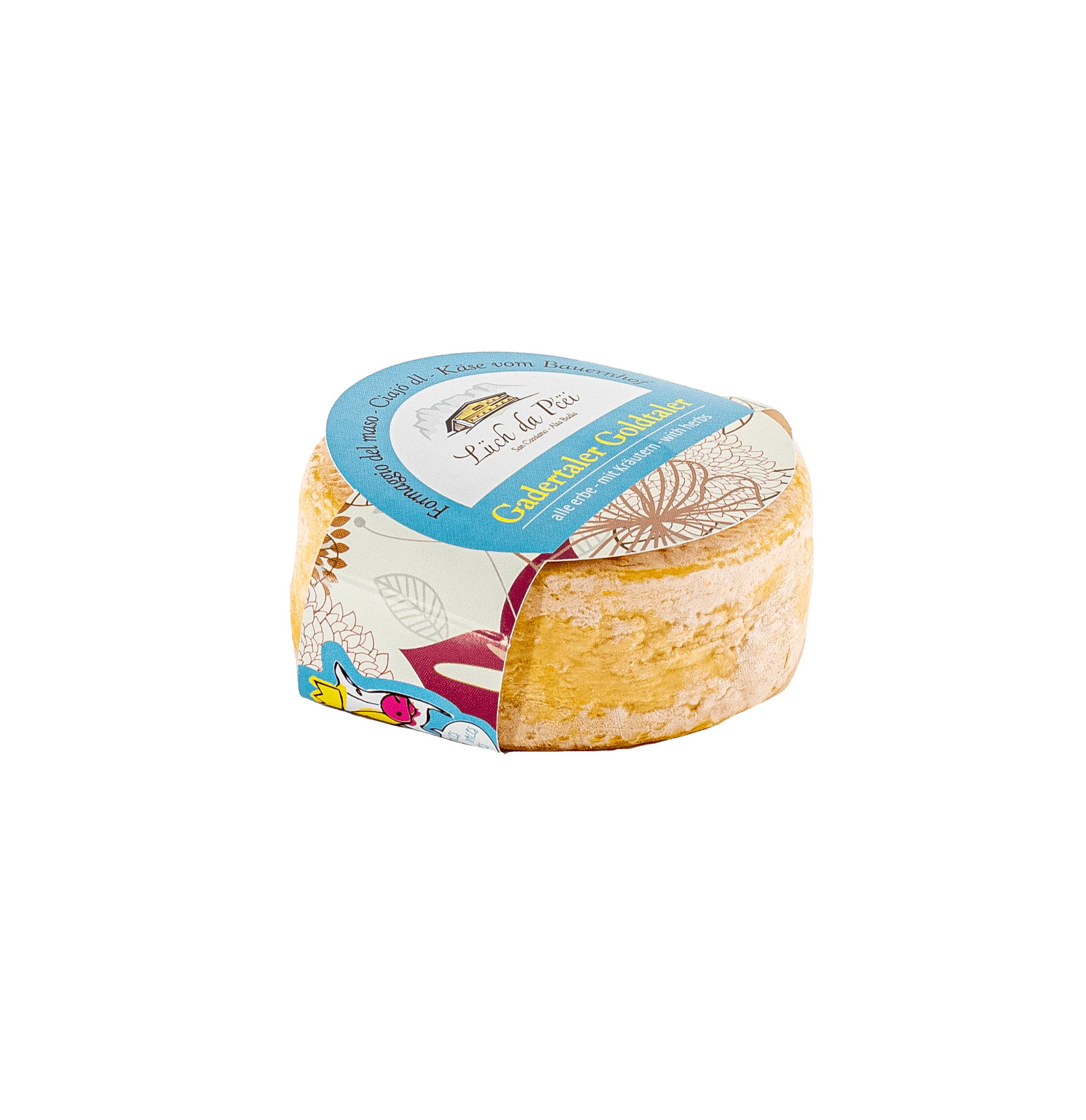 Gadertaler Goldtaler mit Kräutern